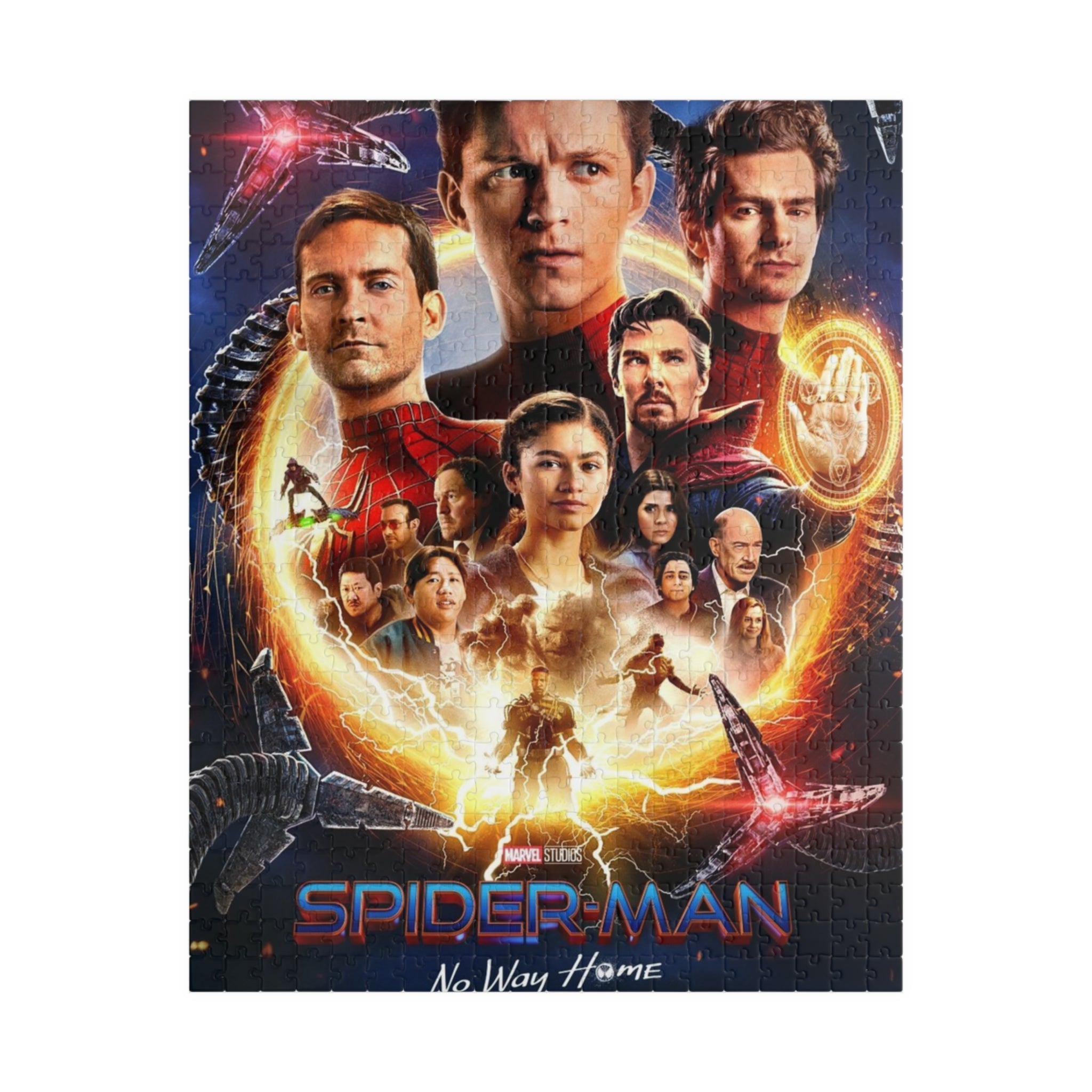 Spider-Man: No Way Home Movie Poster Jigsaw Puzzle | 520 Pieces