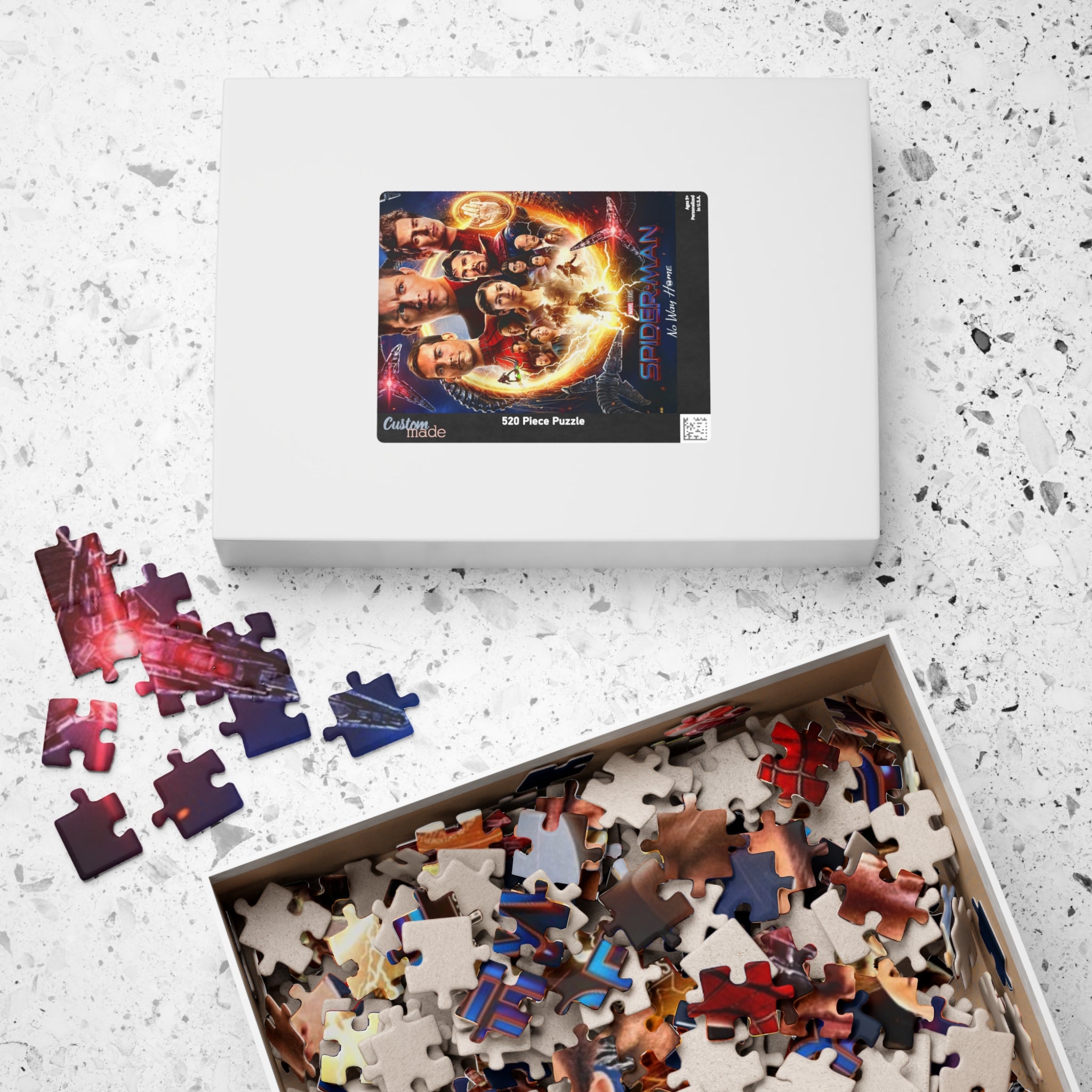 Spider-Man: No Way Home Movie Poster Jigsaw Puzzle | 520 Pieces
