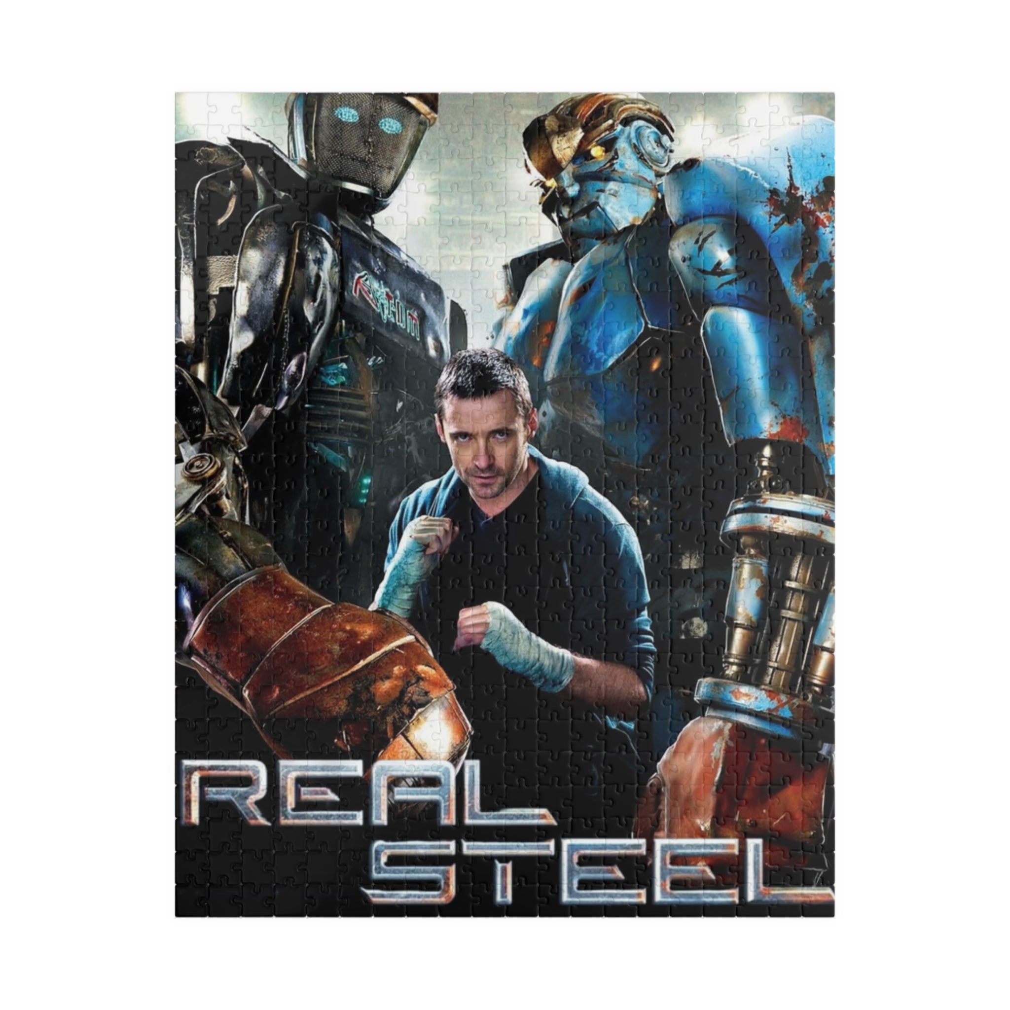 Real Steel Movie Poster Puzzle — 520 Piece Jigsaw for Fans & Family