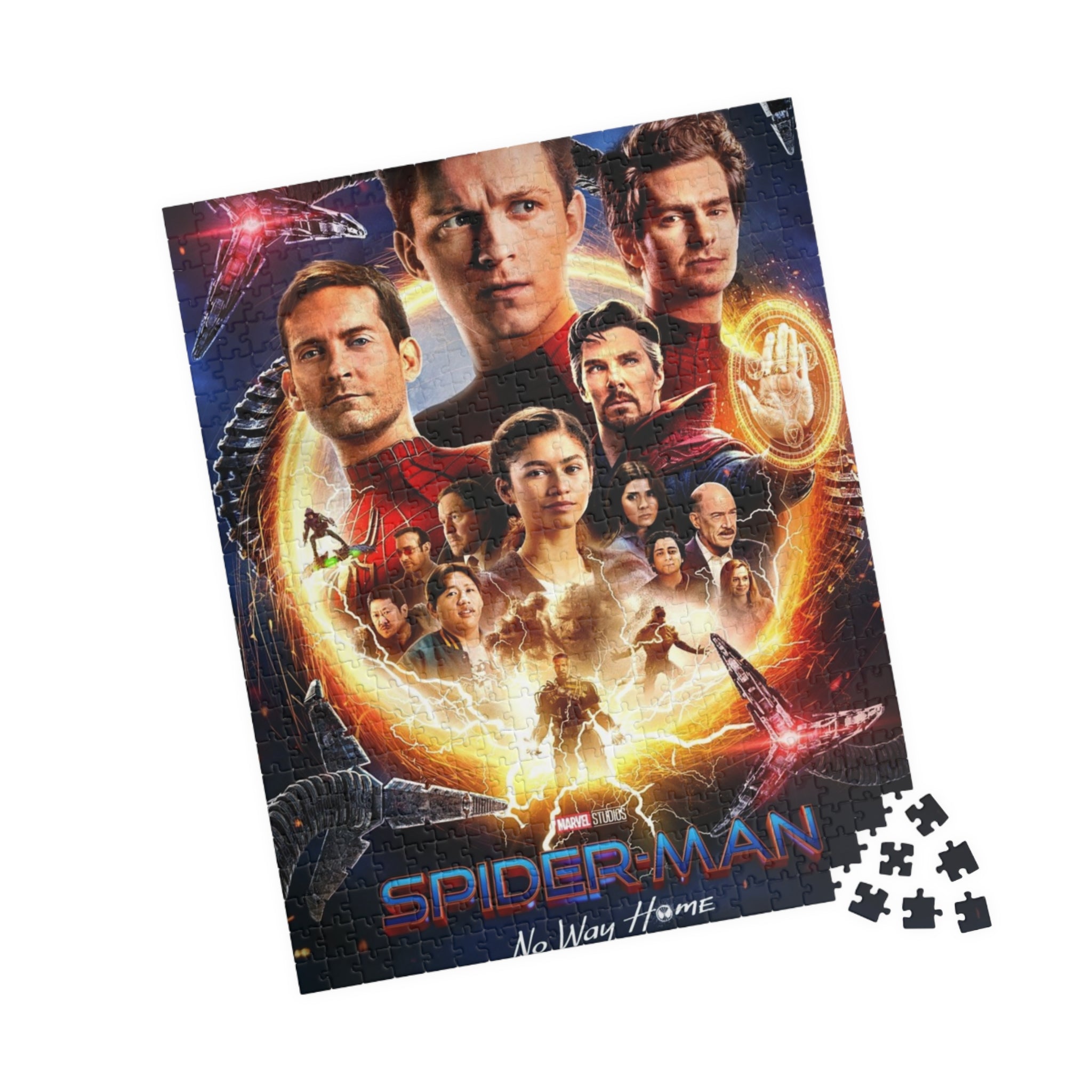 Spider-Man: No Way Home Movie Poster Jigsaw Puzzle | 520 Pieces