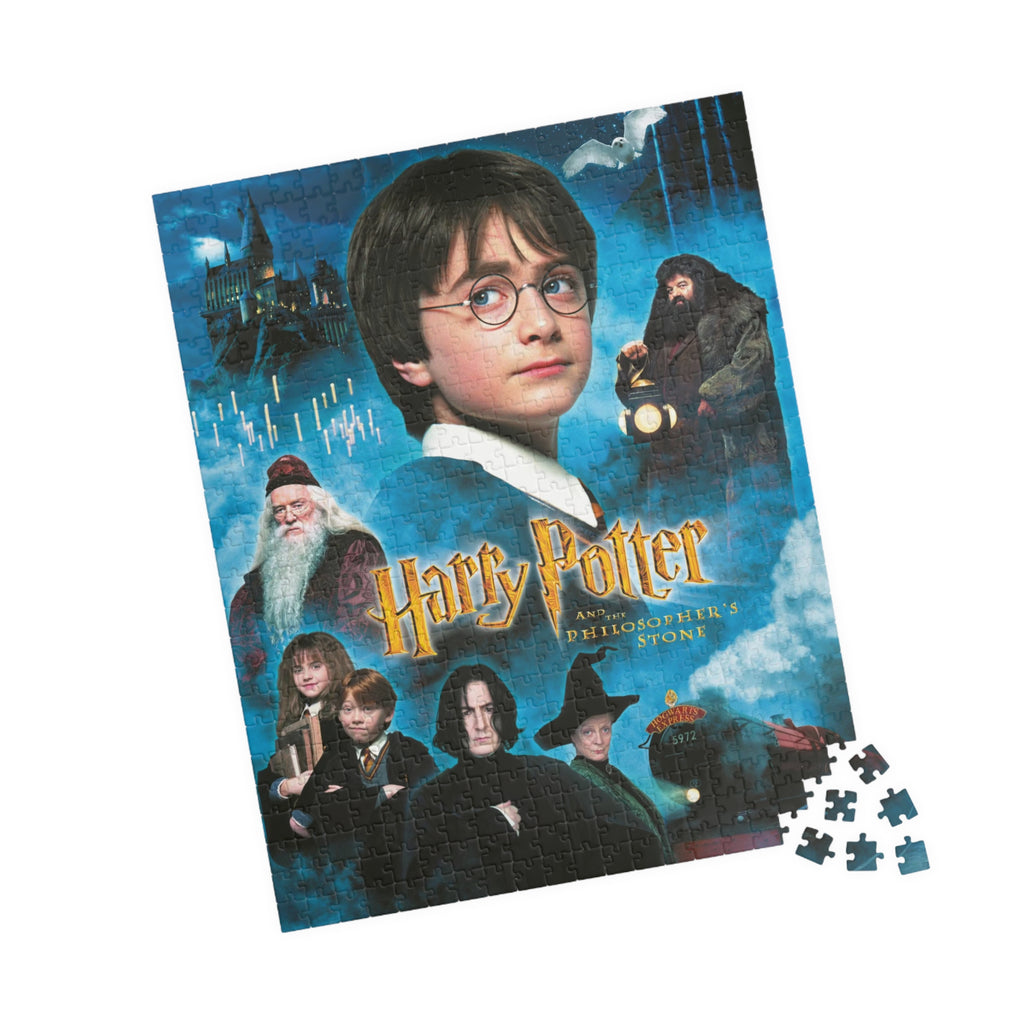 Harry Potter and the Sorcerer's Stone Movie Poster Jigsaw Puzzle | 520 Pieces