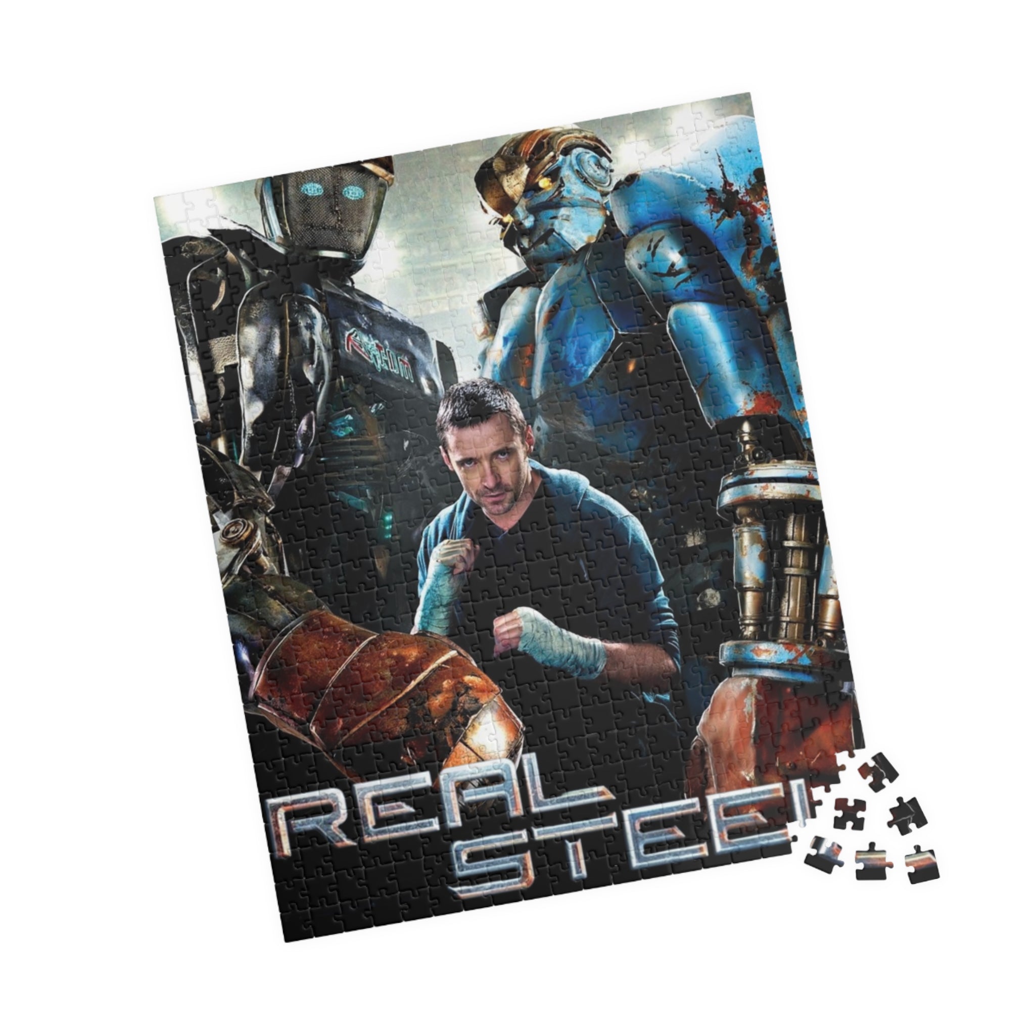 Real Steel Movie Poster Puzzle — 520 Piece Jigsaw for Fans & Family