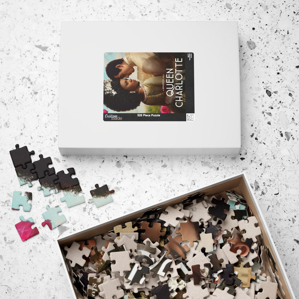 Bridgerton Queen Charlotte Jigsaw Puzzle — Period Romance Puzzle (520 pieces)