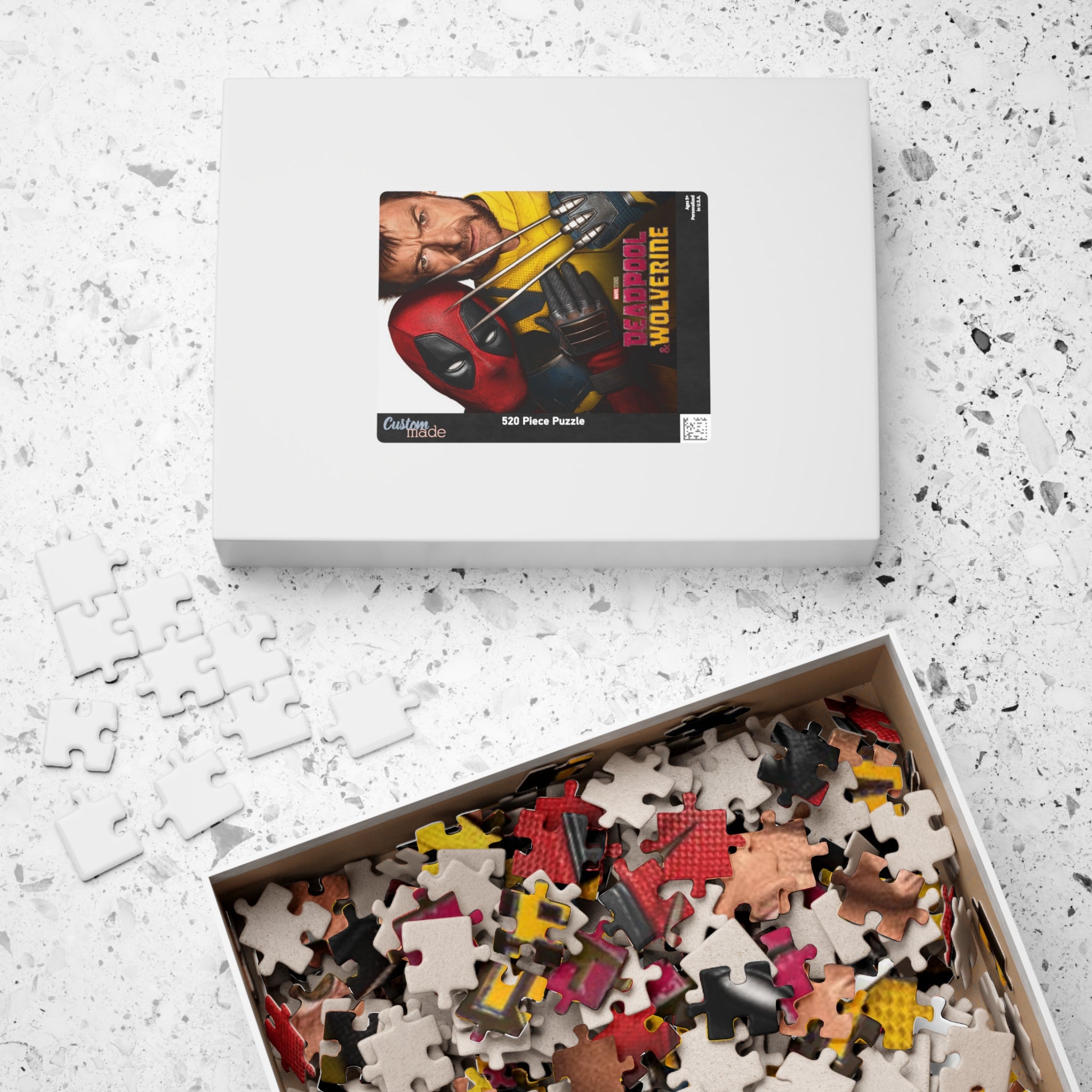 Deadpool x Wolverine Movie Jigsaw Puzzle – Limited Edition | 520 Pieces
