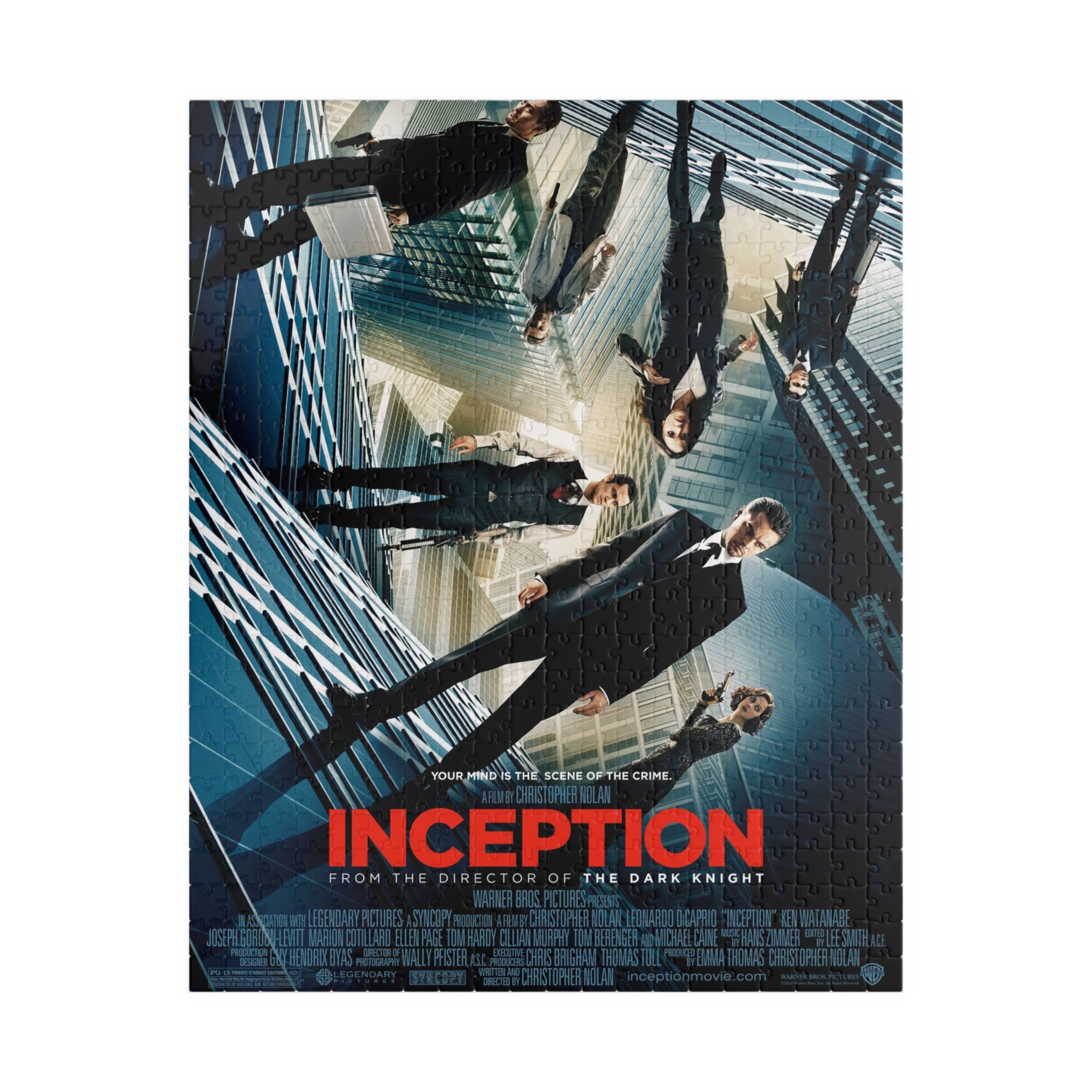 Inception Movie Poster Puzzle — 520-Piece Jigsaw