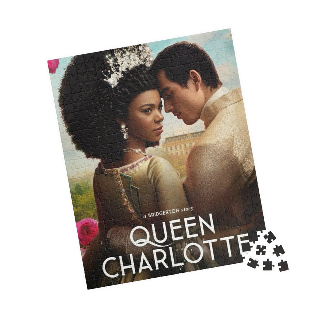 Bridgerton Queen Charlotte Jigsaw Puzzle — Period Romance Puzzle (520 pieces)