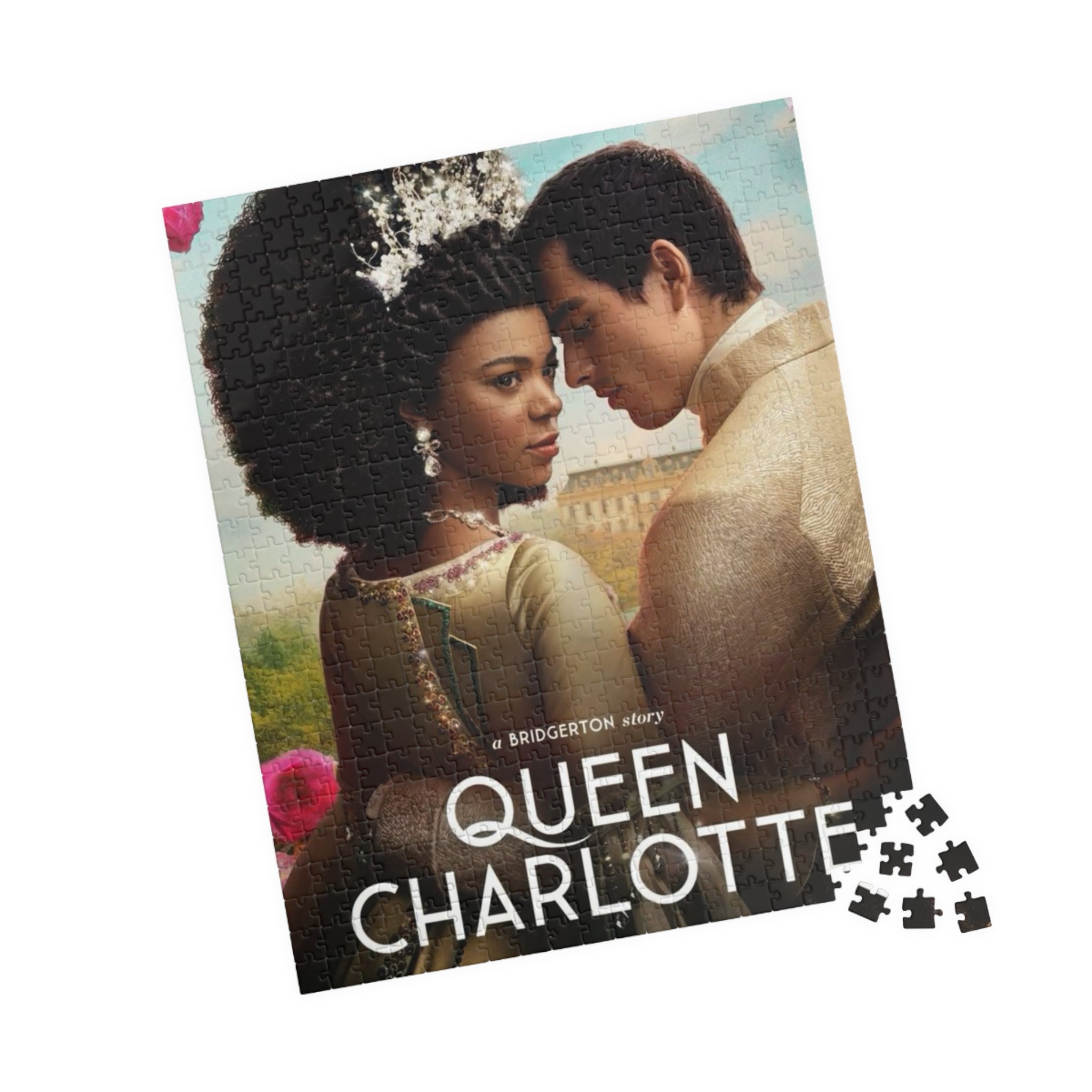Bridgerton Queen Charlotte Jigsaw Puzzle — Period Romance Puzzle (520 pieces)