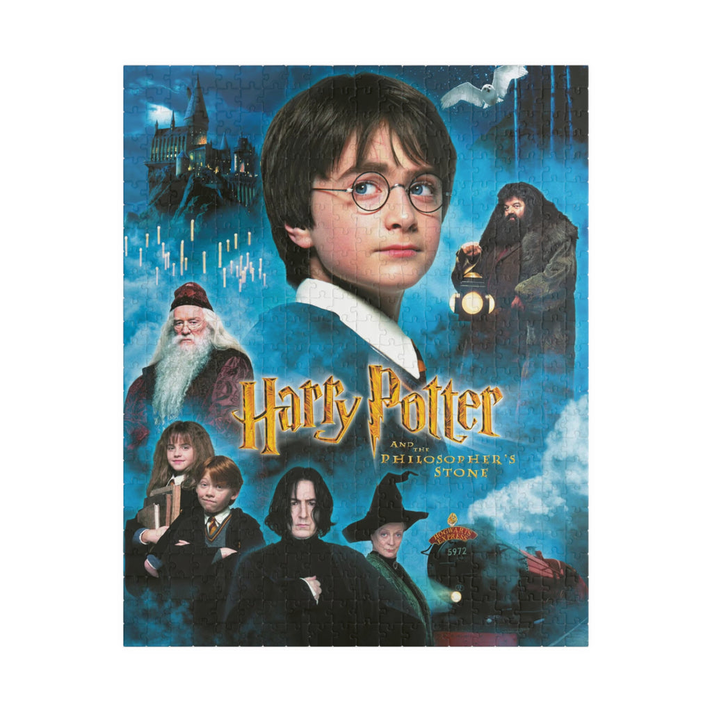 Harry Potter and the Sorcerer's Stone Movie Poster Jigsaw Puzzle | 520 Pieces
