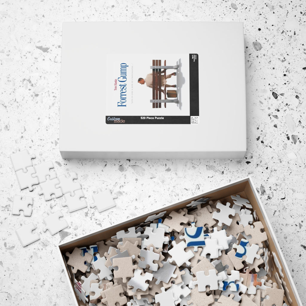 Forrest Gump Movie Poster Puzzle - 520 Piece Jigsaw