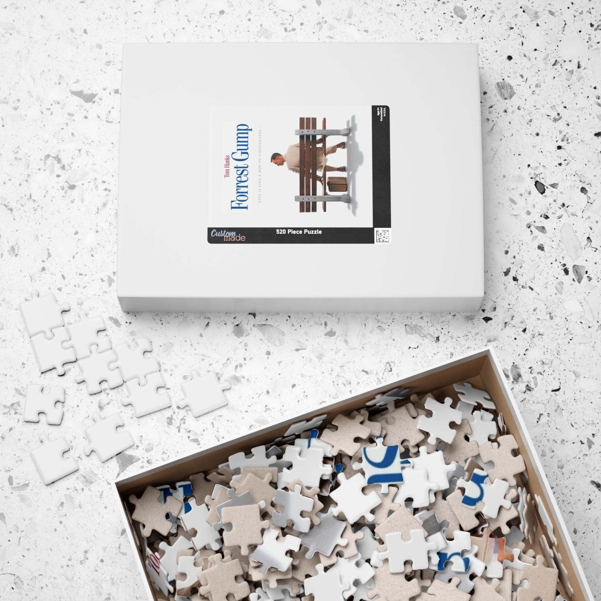 Forrest Gump Movie Poster Puzzle - 520 Piece Jigsaw