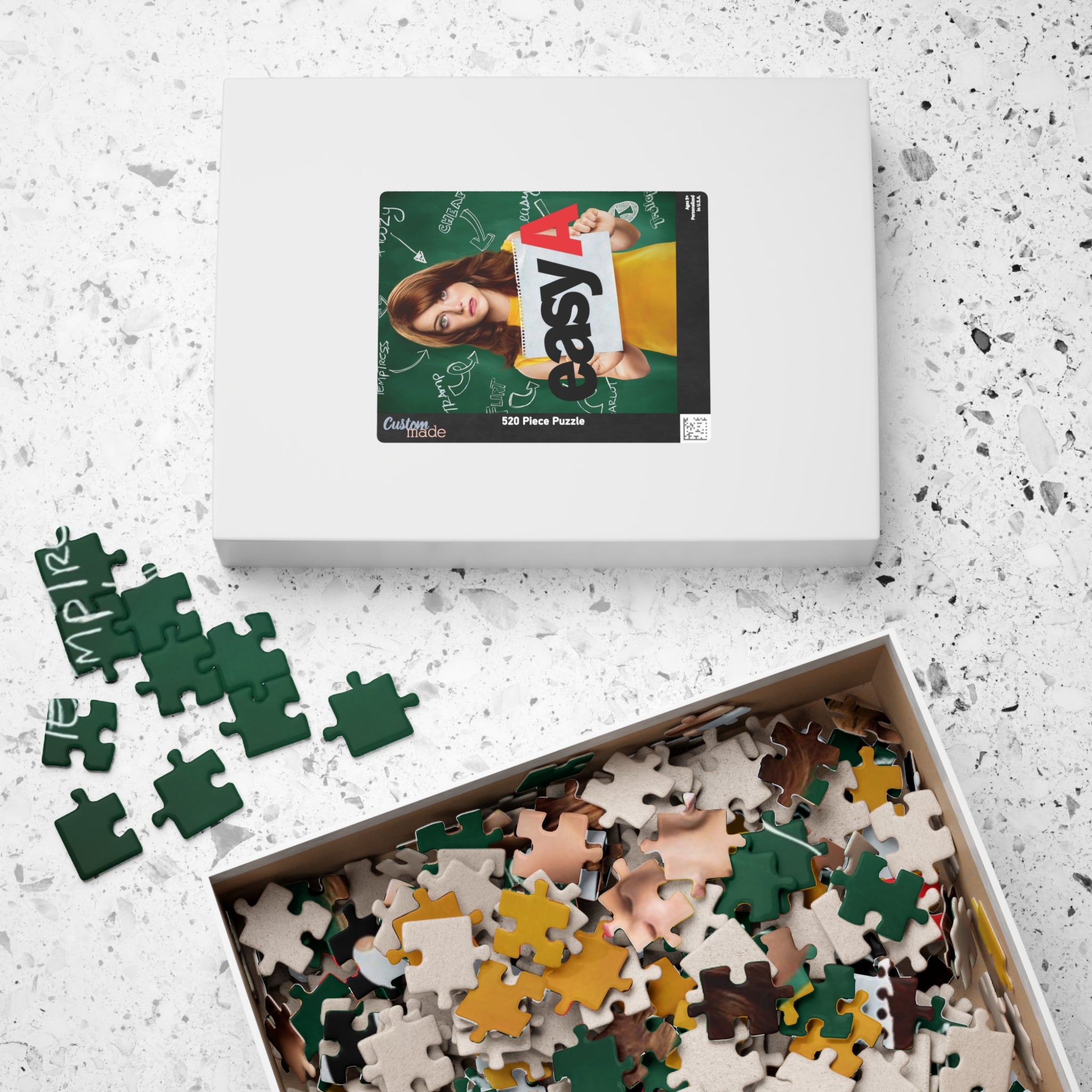 Easy A Movie Poster Puzzle | Jigsaw Puzzle | 520 Pieces